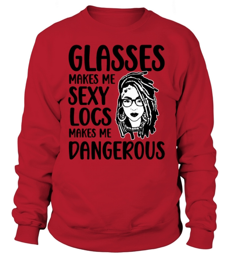 Its the Locs For Me - Afro Hair Black American Sweatshirt Unisex