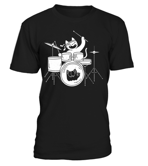 Cat on the Drums T-Shirt Unisex