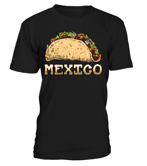 Vintage Mexican Food Mexico Taco T-Shirt Unisex