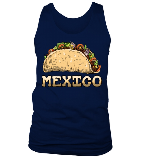 Vintage Mexican Food Mexico Taco Tank Top Unisex