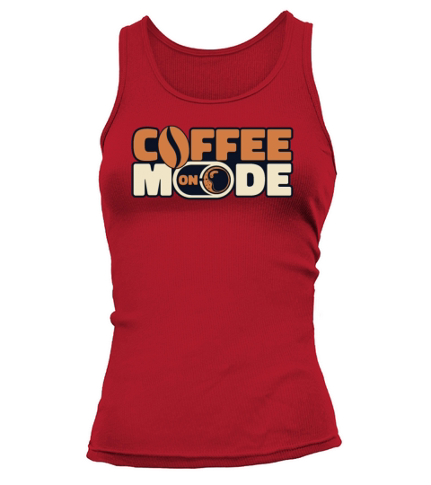Coffee Mode On Latte Art Barista Queen Coffee Tank top Woman
