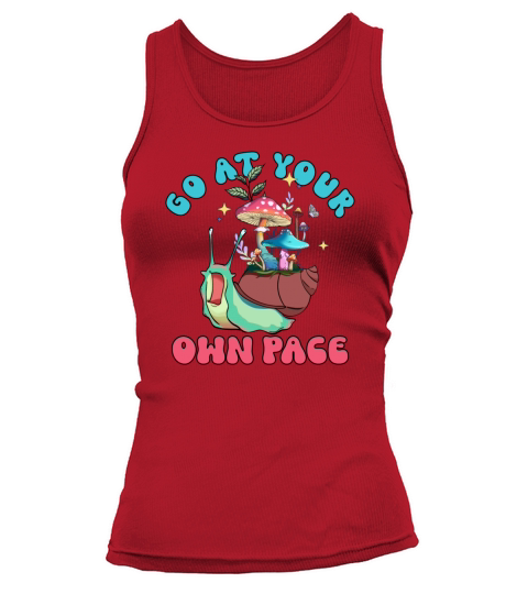 Go at your own pace Tank top Woman