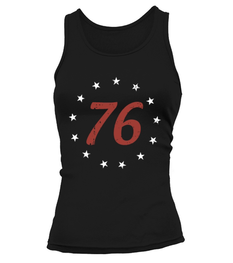 Retro 4th of July Independence Day The Spirit 76 Tank top Woman