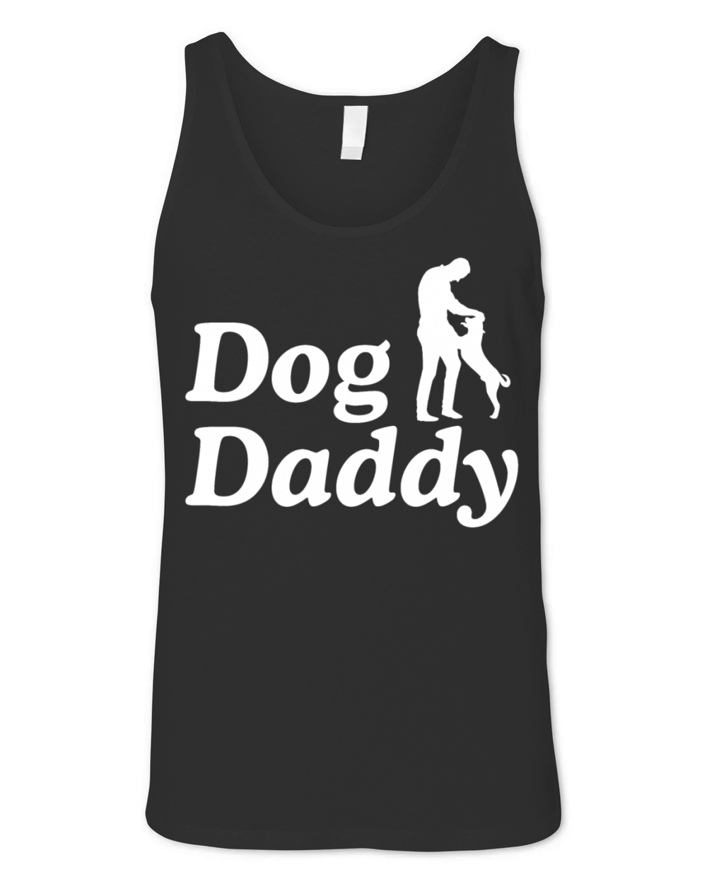 Dog Daddy Fathers Day Unisex Jersey Tank