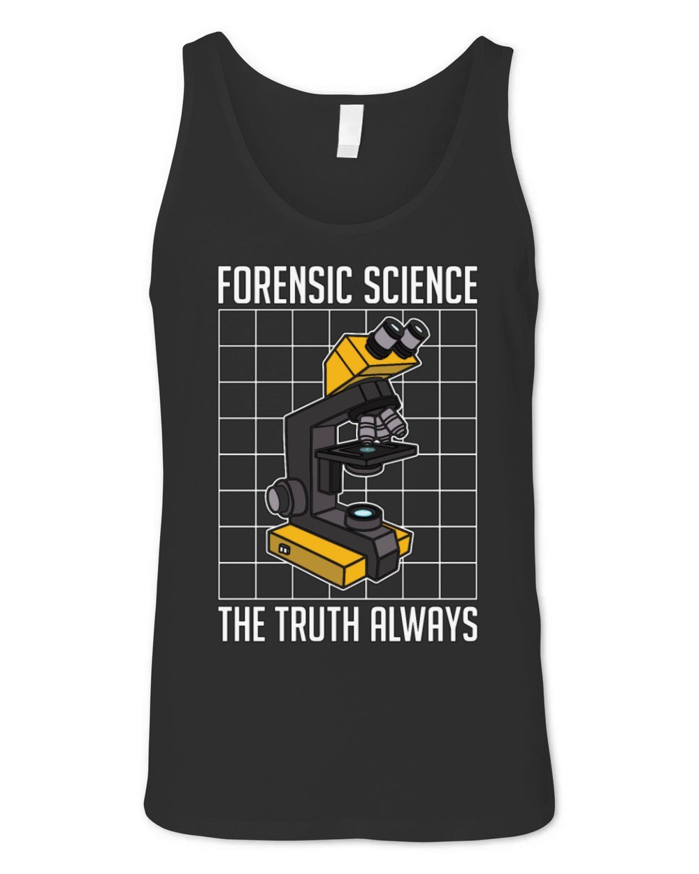 Forensic Science The Truth Always Investigation Unisex Jersey Tank