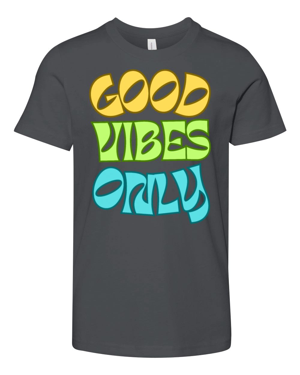 Good Vibes Only Youth Unisex Jersey Tee