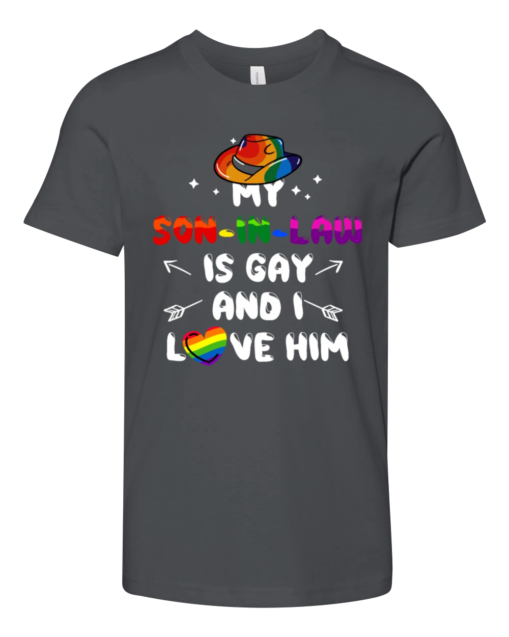 My Son In Law Is Gay And I Love Him Youth Unisex Jersey Tee