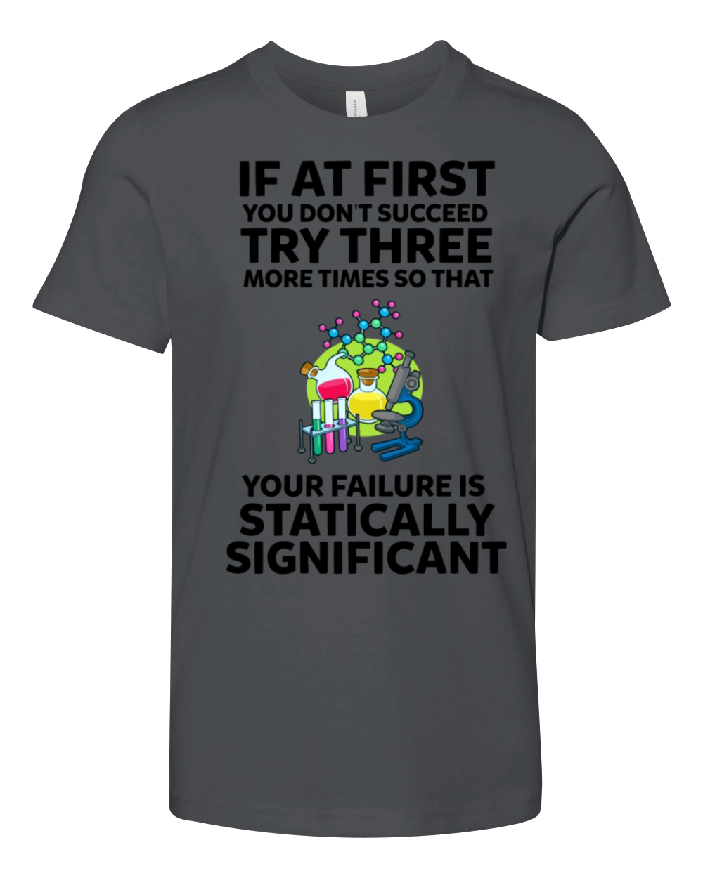 Science Teacher Funny Science Youth Unisex Jersey Tee