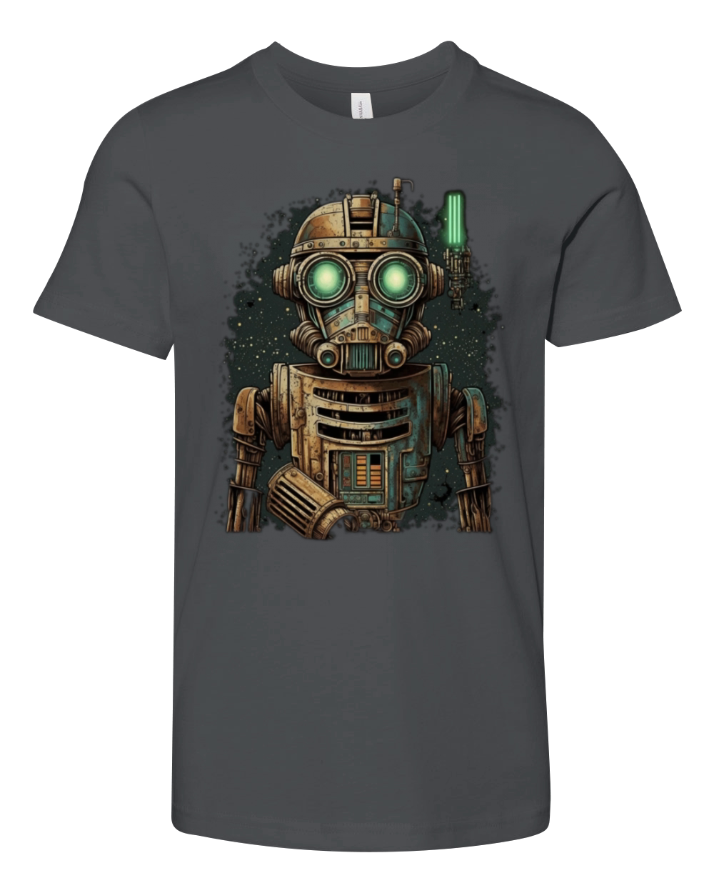 vintage robot Youth Unisex Jersey Tee