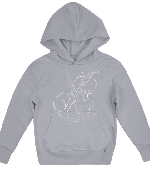 vintage violin music lovers Kids Hoodie