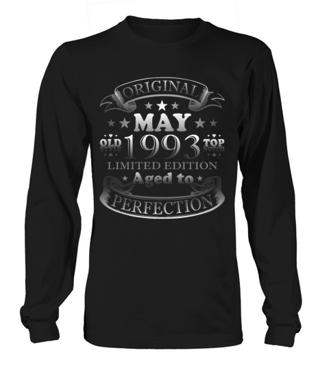 30th birthday man woman awesome may born 1993 Long sleeved Unisex