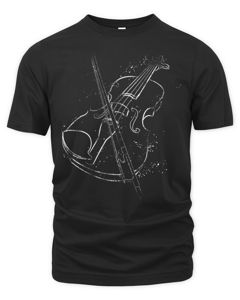 vintage violin music lovers Organic Unisex T-shirt