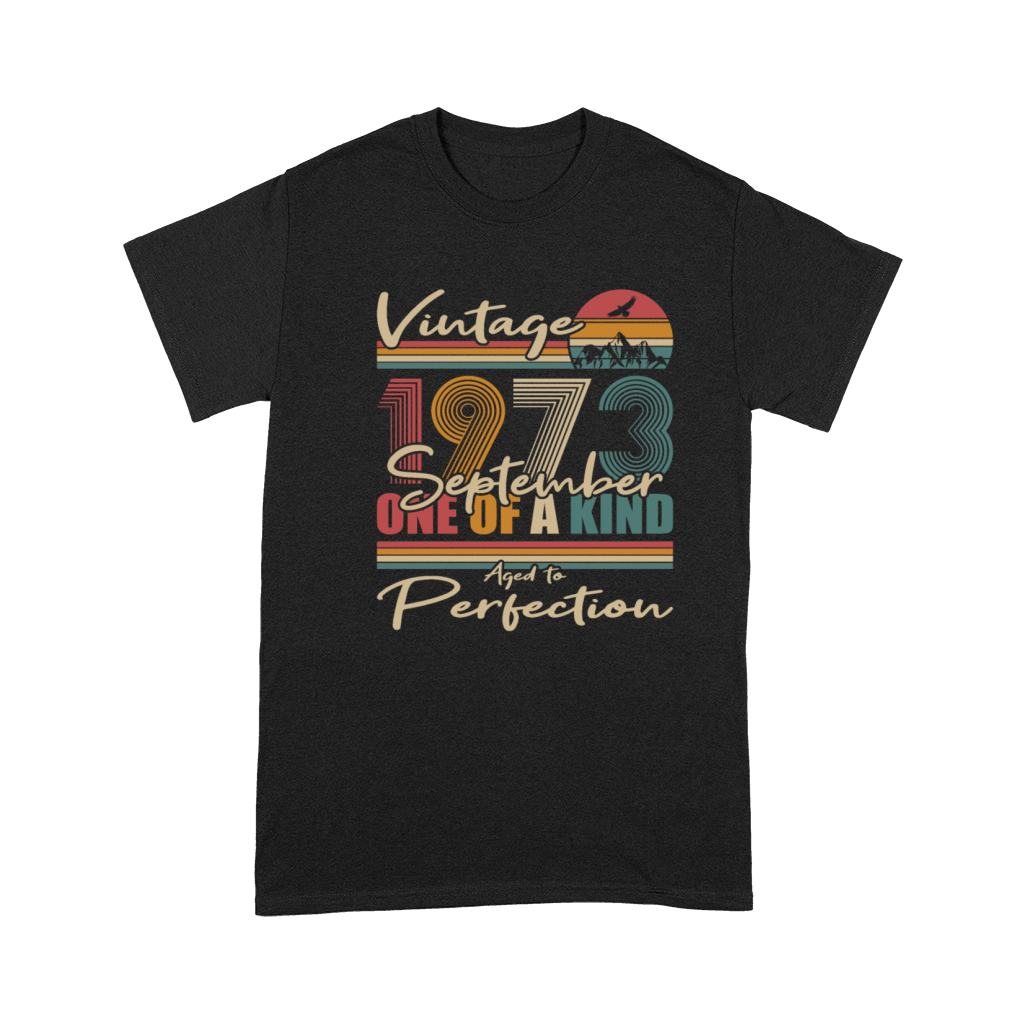 50th birthday september 1973 vintage 1973 Premium T-shirt