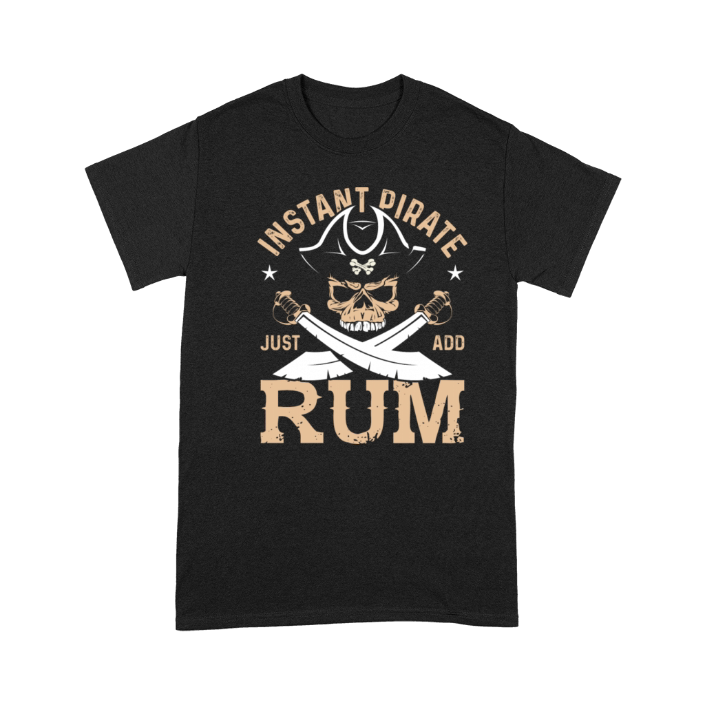 Rum Drinking Alcohol Pirate Drunk Drink Gift Premium T-shirt