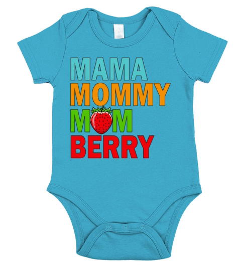 Berry Best Mama Mommy Mom Mothers Day Gifts Short Sleeve Baby One-Piece