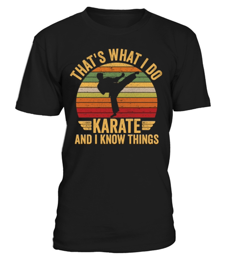 Vintage Karate With Funny Quote Great For Karate T-Shirt Unisex