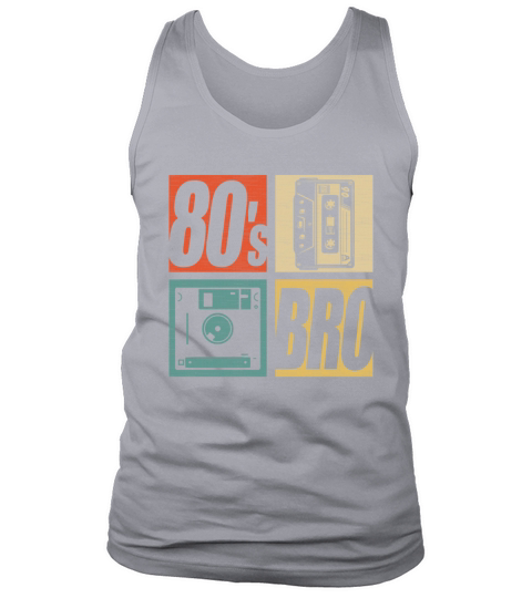 80s Bro 1980s Fashion 80 Theme Party Eighties Tank Top Unisex