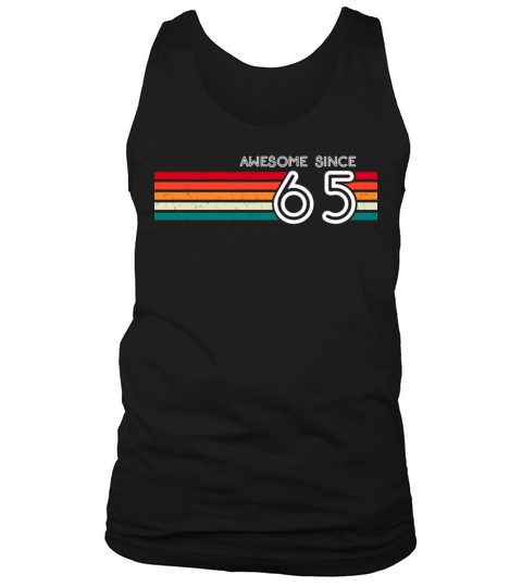 Awesome Since 1965 58th Birthday Gifts 58 Years Tank Top Unisex