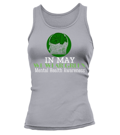 MENTAL HEALTH MATTERS WE WEAR GREEN MENTAL HEALTH Tank top Woman