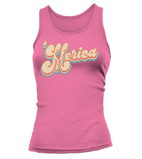 Vintage America Patriotic 4th of July Tank top Woman