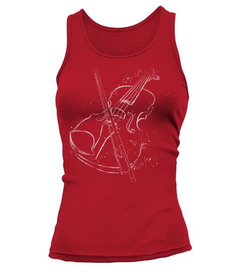 vintage violin music lovers Tank top Woman