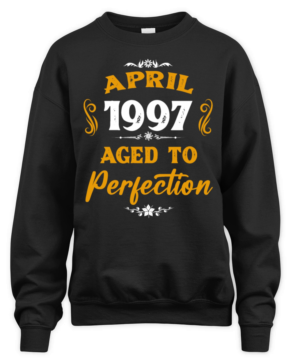April 1997 Vintage Birthday Present Unisex Premium Crewneck Sweatshirt