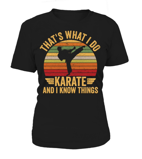 Vintage Karate With Funny Quote Great For Karate Women's T-Shirt