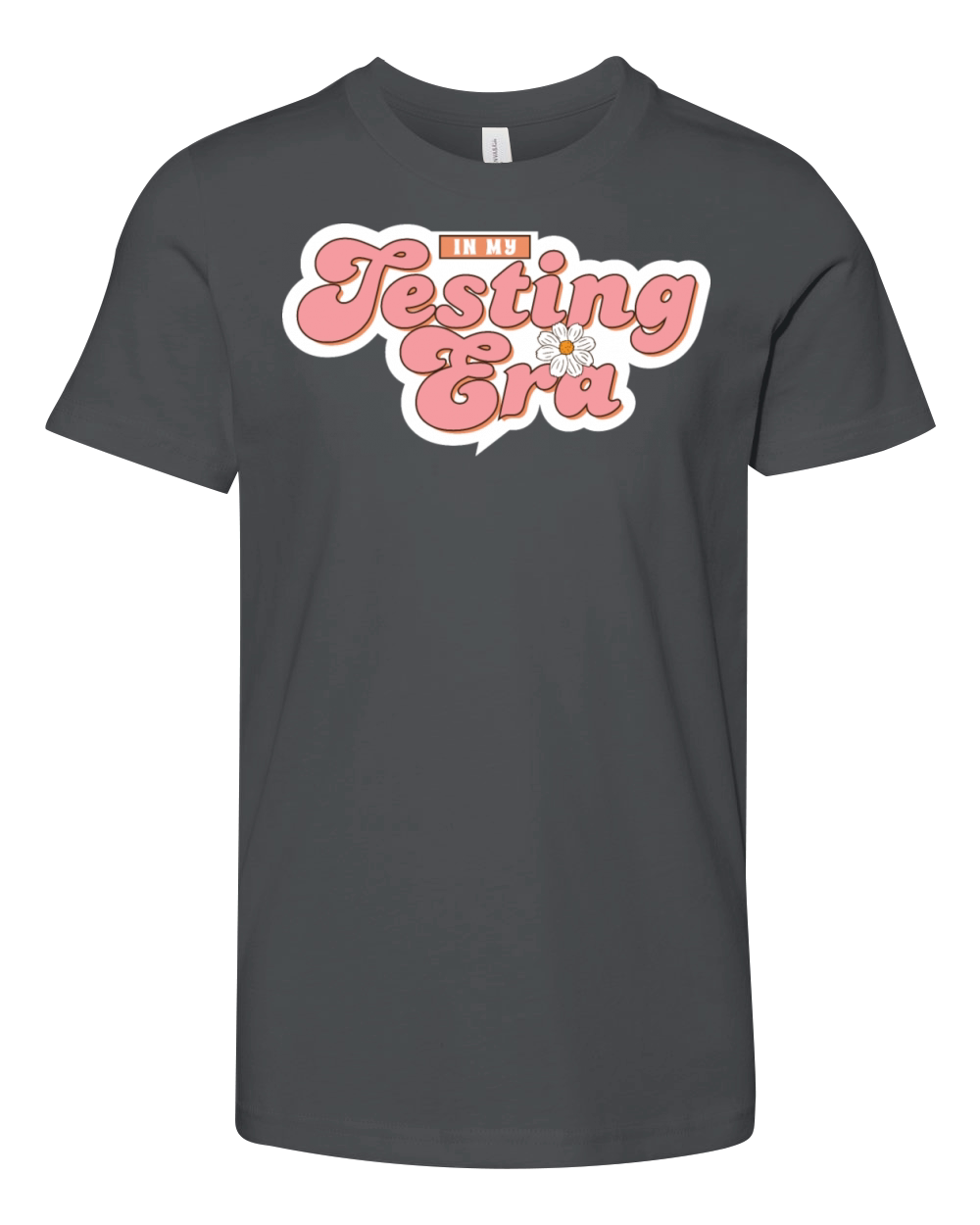 In My Testing Era Testing Day School Teaching Youth Unisex Jersey Tee