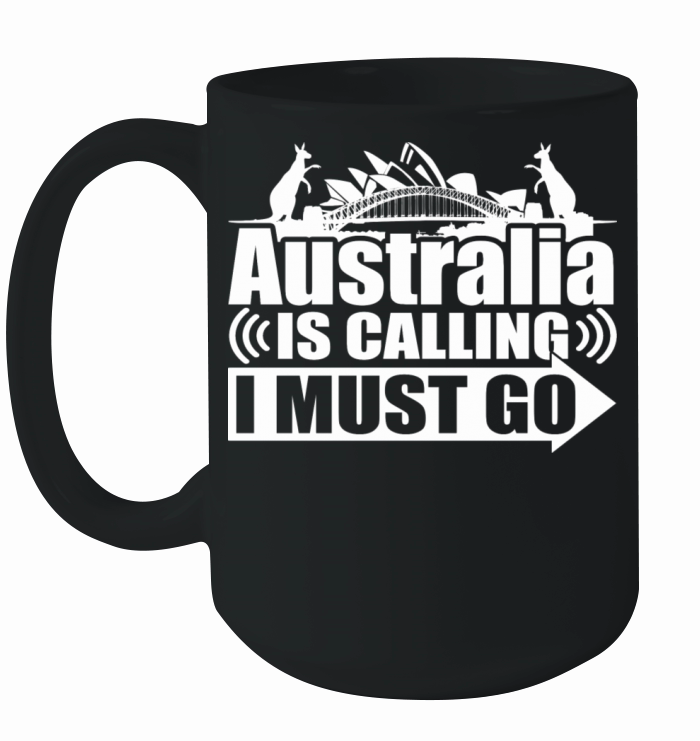 Australia Saying Bagpacker Emigrant Ceramic Mug