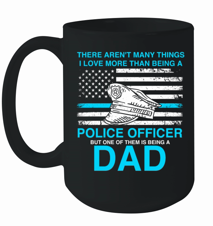 Best police father vintage Ceramic Mug