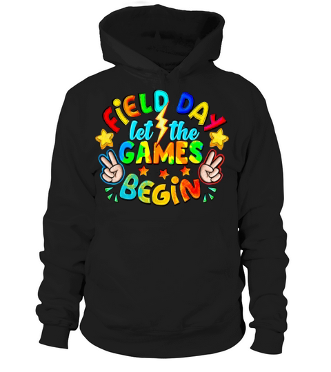 Field Day Let The Games Begin Teacher Boys Hoodie Unisex