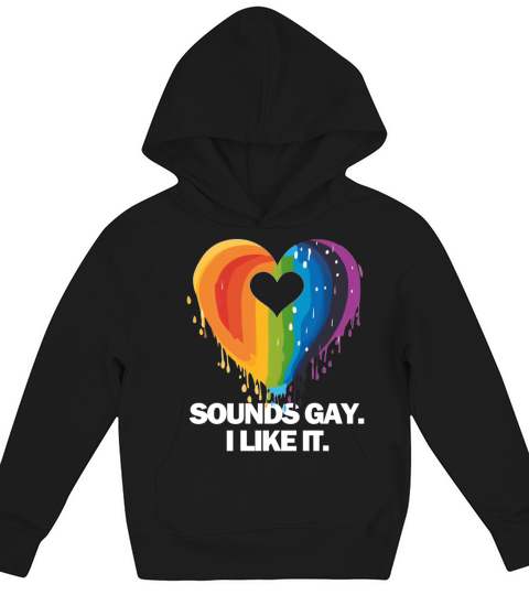 Sounds Gay I Kids Hoodie