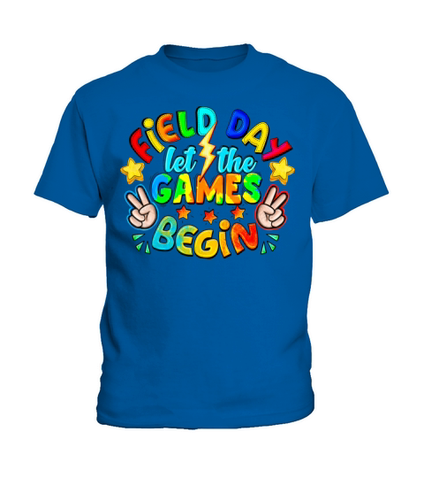 Field Day Let The Games Begin Teacher Boys Kids T-Shirt