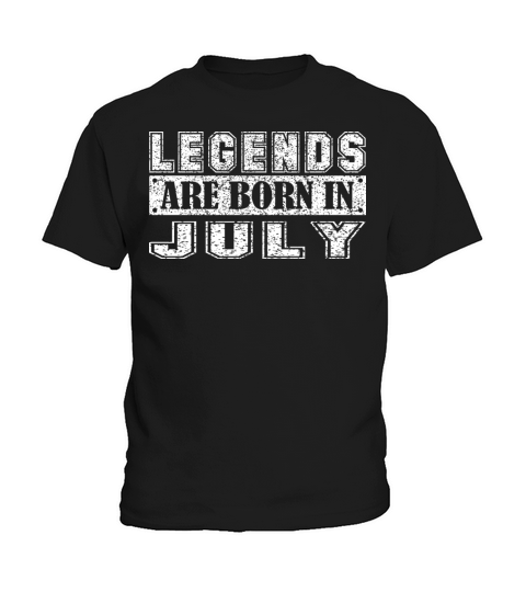 Legend are born in July Vintage Kids T-Shirt