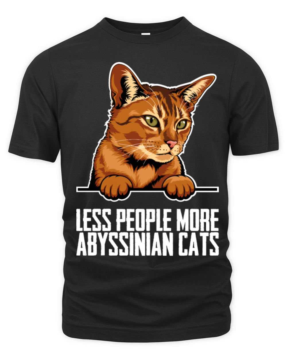 Abyssinian cat Abyssinian Gift Organic Unisex T-shirt