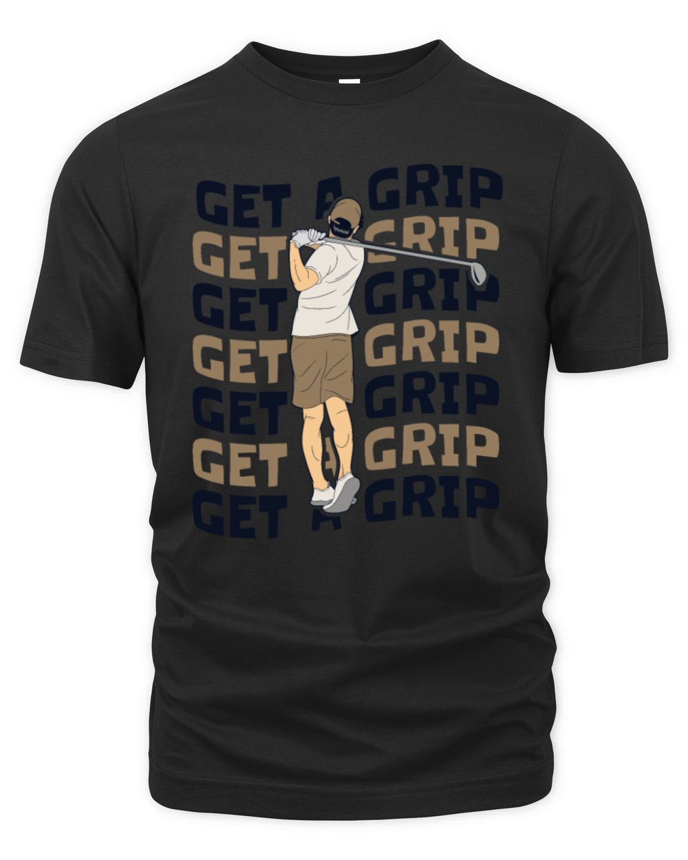 Get A Grip Golfer Golfing Legend Player Pro Fan Organic Unisex T-shirt