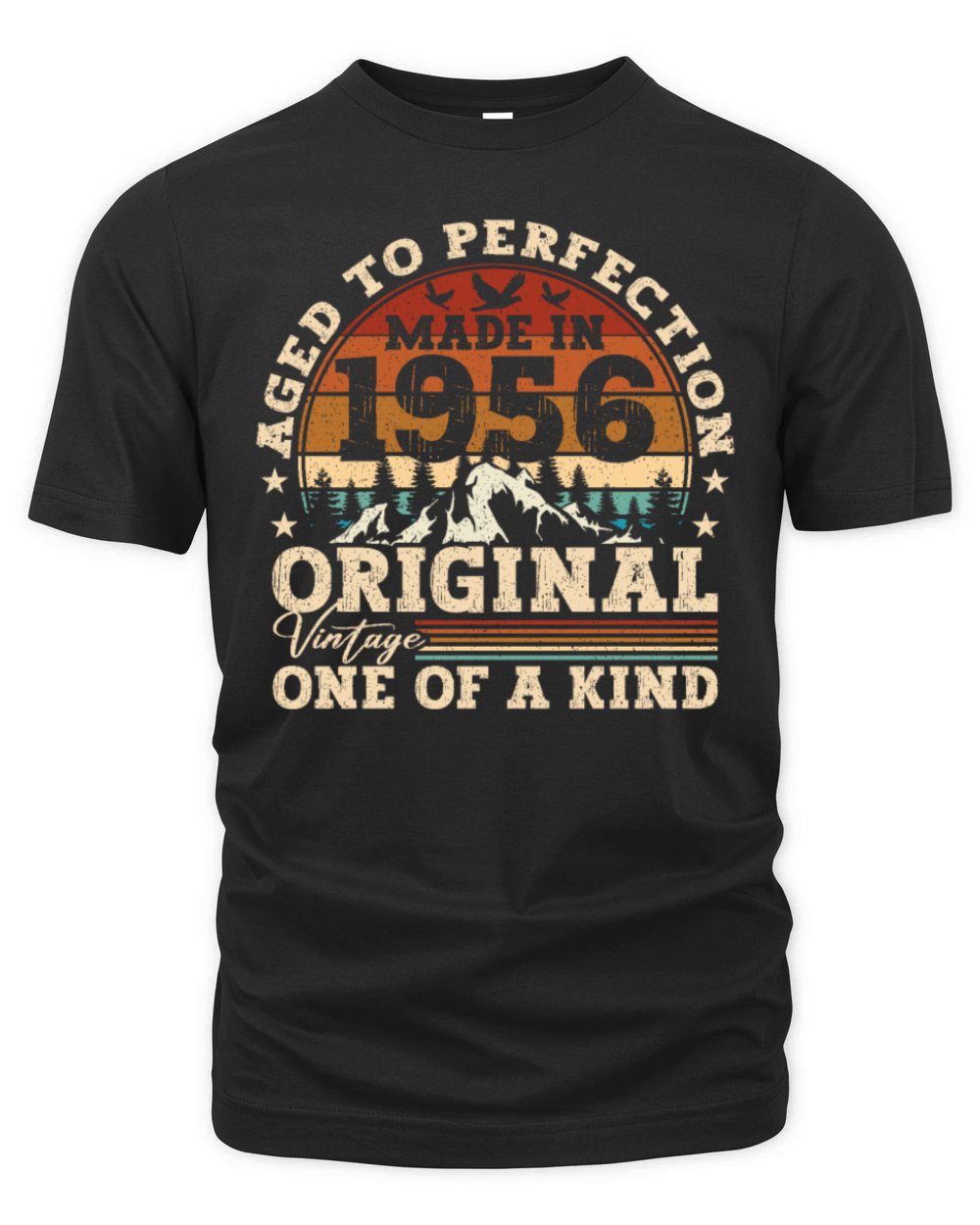 Original 1956 Vintage Vintage Birthday Retro Organic Unisex T-shirt