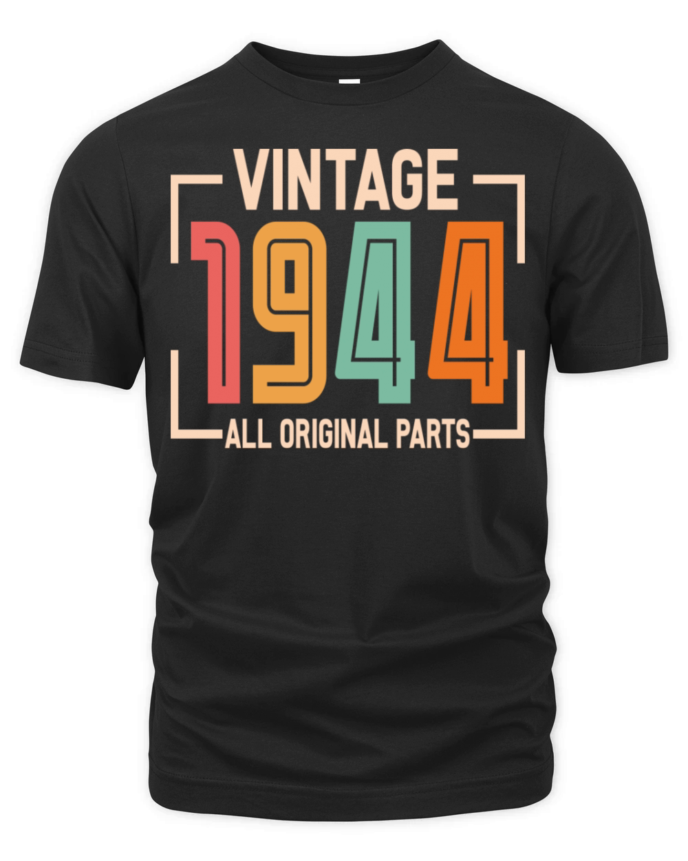 Vintage 1944 All Original Parts Organic Unisex T-shirt