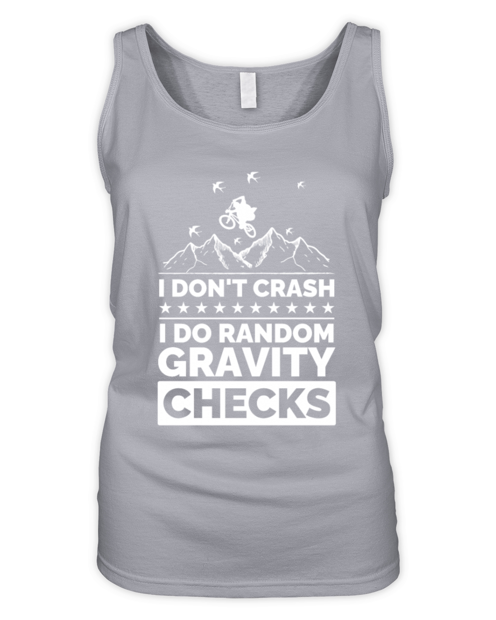 I Dont Crash I Do Random Gravity Checks Organic Women's Tank Top