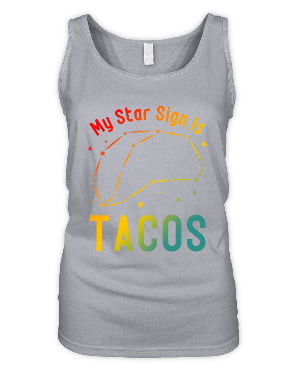 My Star Sign Is Tacos Organic Women's Tank Top