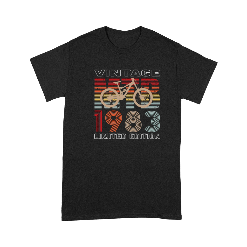 40 birthday 1983 vintage retro bicycle cyclist Premium T-shirt