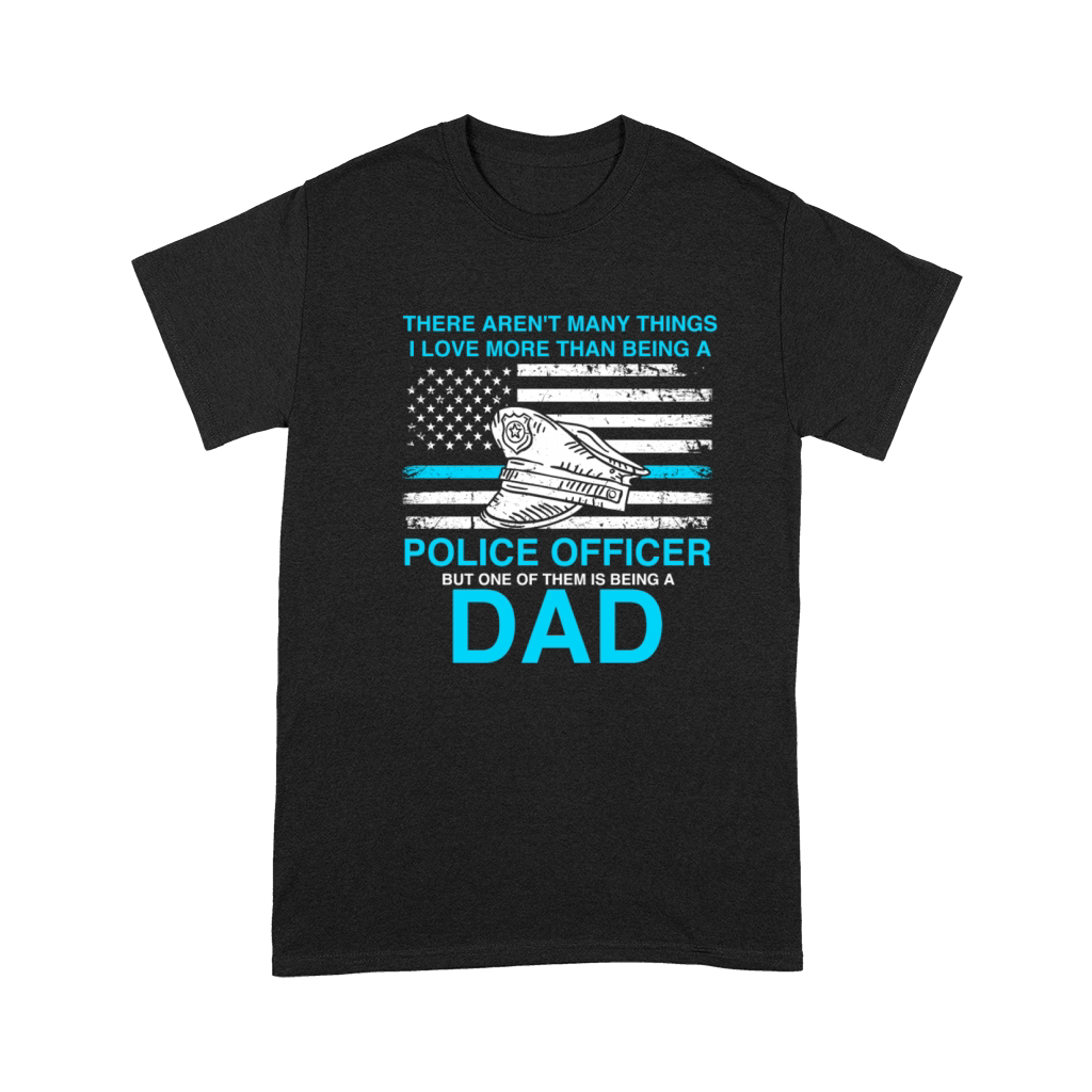 Best police father vintage Premium T-shirt