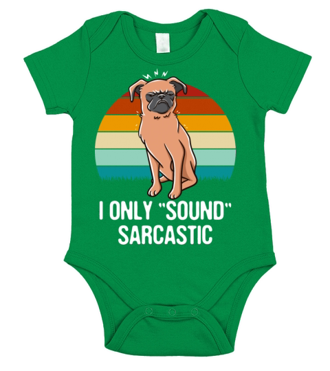 I Only Sound Sarcastic Funny Friends Humor Buddy S Short Sleeve Baby One-Piece