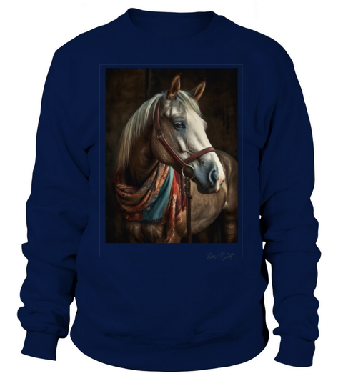 horse - vintage style Sweatshirt Unisex