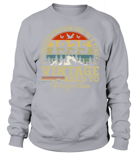 Vintage Limited Edition One Of A Kind 1935 Sweatshirt Unisex