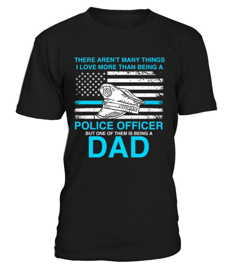 Best police father vintage T-Shirt Unisex