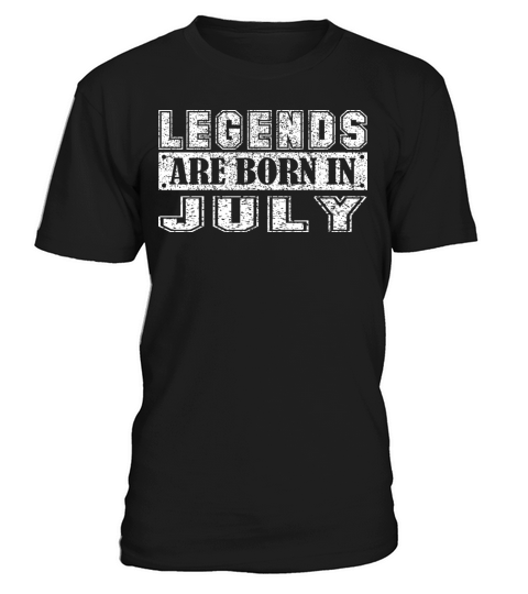 Legend are born in July Vintage T-Shirt Unisex