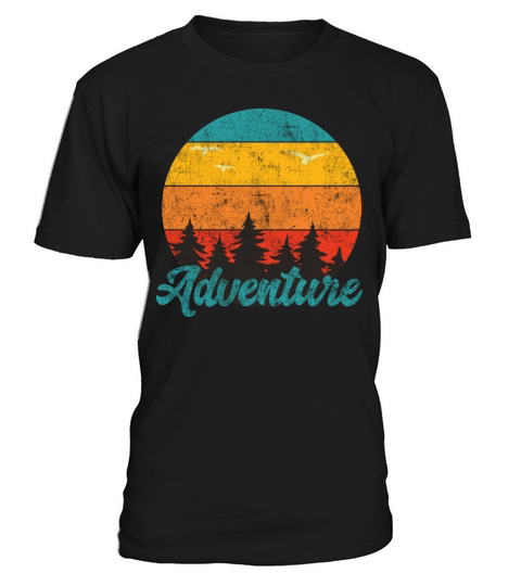 Vintage Camping Adventure T-Shirt Unisex