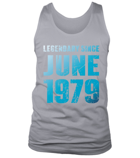 June 1979 Limited Edition Birthday Present Tank Top Unisex