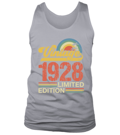 Retro Vintage 1928 Limited Edition Tank Top Unisex